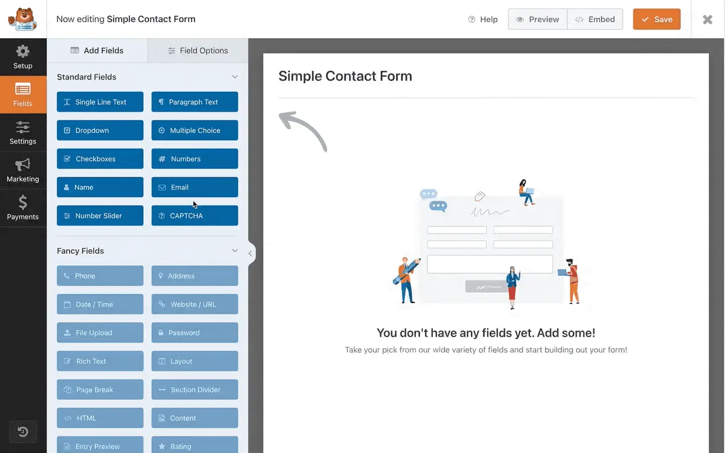 Mejores plugins WordPress para negocios locales WPForms