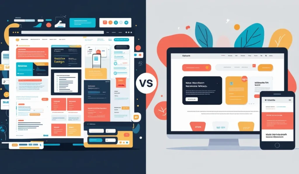 errores comunes de diseño web contenido mal estructurado