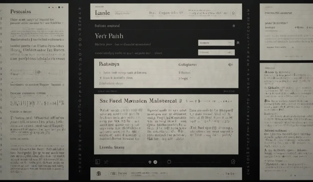 errores comunes de diseño web tipografia