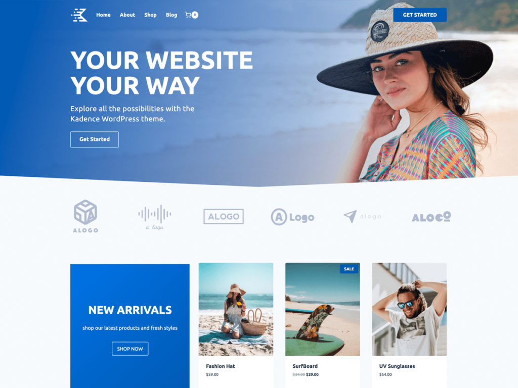 Free Kadence WordPress Themes