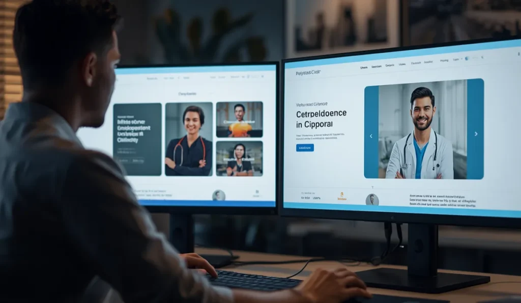 Diseño Web para Médicos: Consigue Más Pacientes con una Página Profesional y Optimizada para Google Diseño Web para Médicos agencia