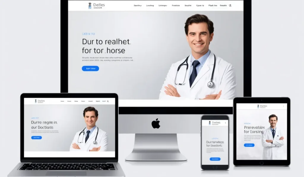 Diseño Web para Médicos: Consigue Más Pacientes con una Página Profesional y Optimizada para Google Diseño Web para Médicos pagina web