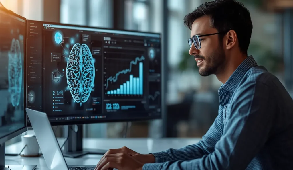 25 Negocios con Inteligencia Artificial Rentables para Empezar en 2026 (sin saber programar) Negocios con Inteligencia Artificial oportunidad