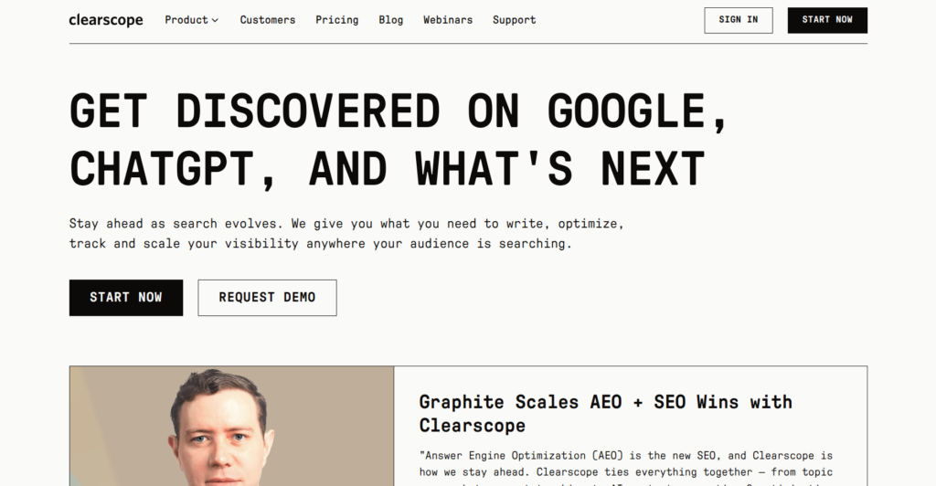 15 Best AI SEO Tools in 2026 (Tested & Compared) clearscope