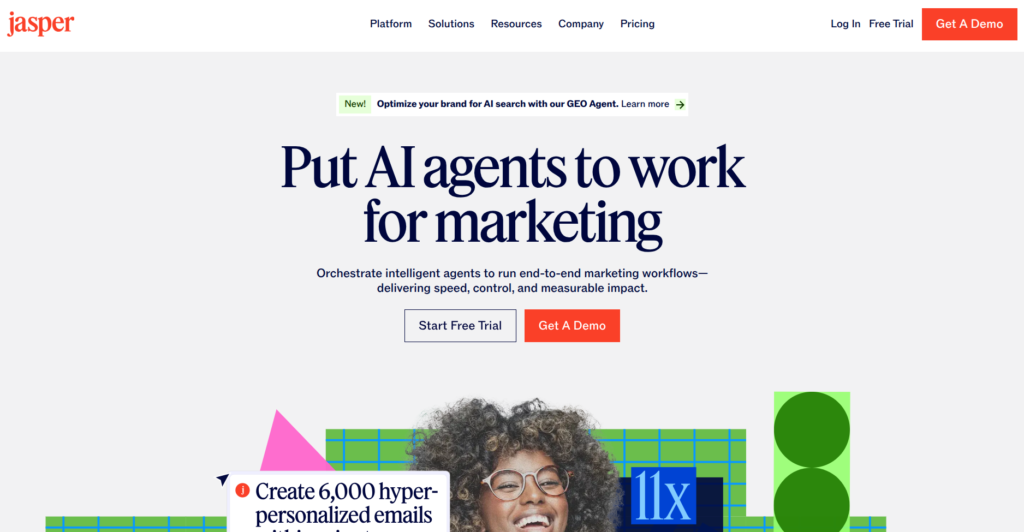 15 Best AI SEO Tools in 2026 (Tested & Compared) Jasper